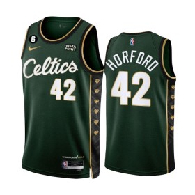 Boston Celtics AL Horford 42 Nike 2022-23 City Edition Vihreä Miesten Pelipaidat Swingman